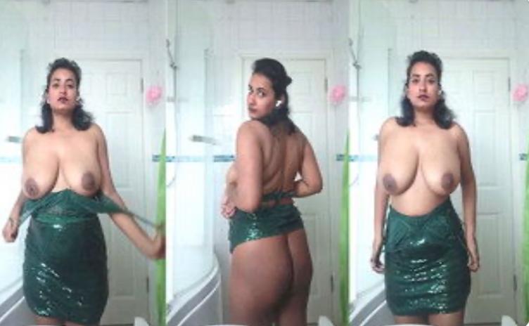 Indian Model Showing Her Confident Body Presence