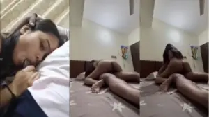 Sexy Hot Girl Doing Blowjob