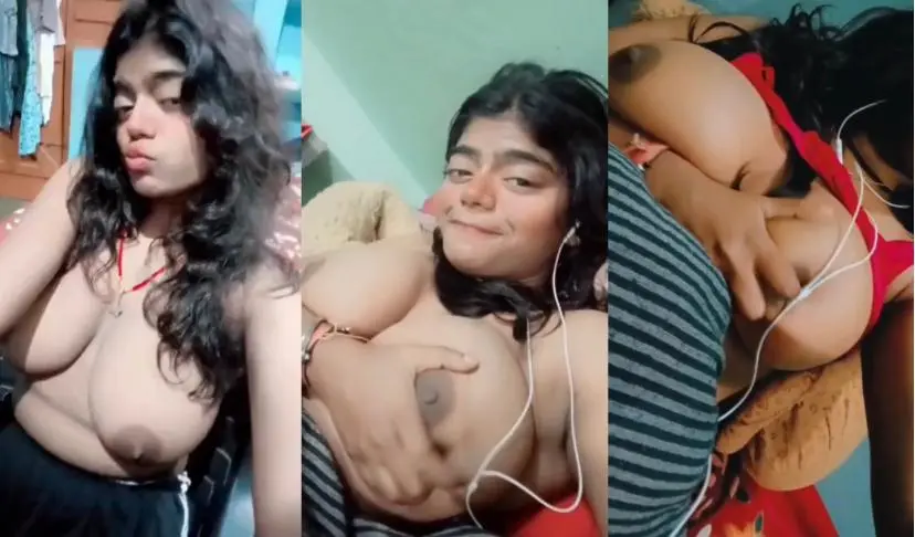 Odian Girlfriend Show Her Big Boobs Video Collection