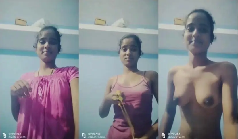 South Indian Village Girl Remove Her Clothes And Show Her Pussy