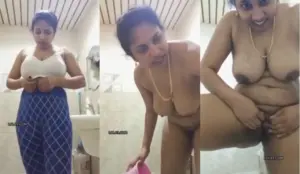 StripChat Desi Mallu Aunty Bathing Nude