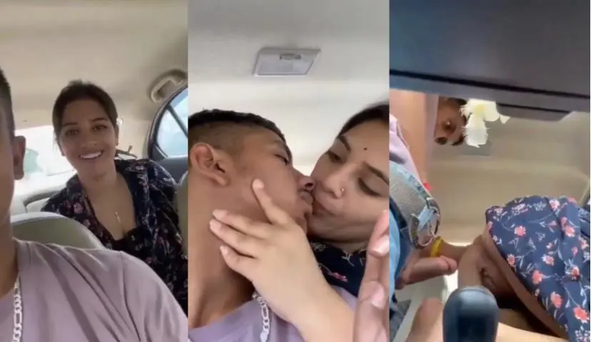 Viral Punjabi Couple Kissing And Fucked In Car