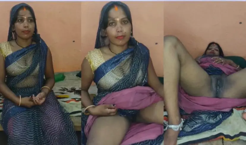 Young Sexy Bihari Bhabhi Show Her Hairy Pussy And Fingering