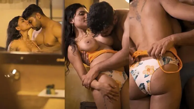 Model reshmi nair standing romance and ass pressing