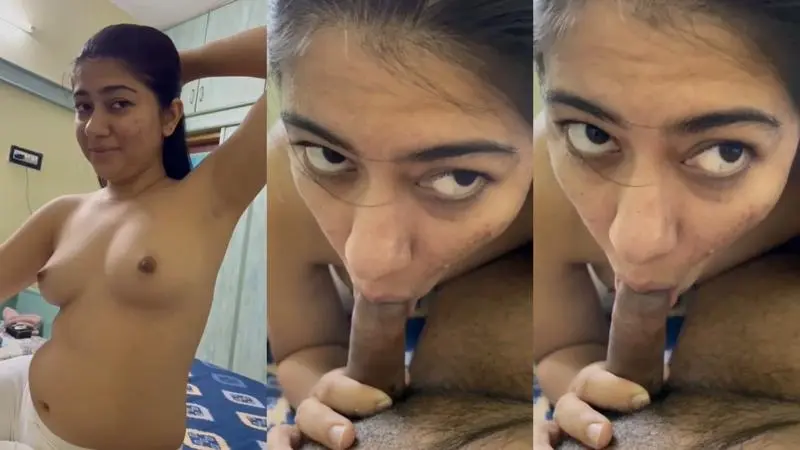 Punjabi gf second video doing a sexy blowjob