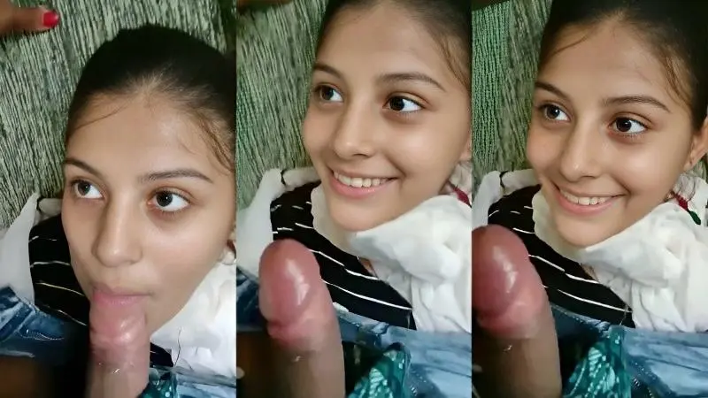 Beautiful bihari village gf OYO room doing blowjob