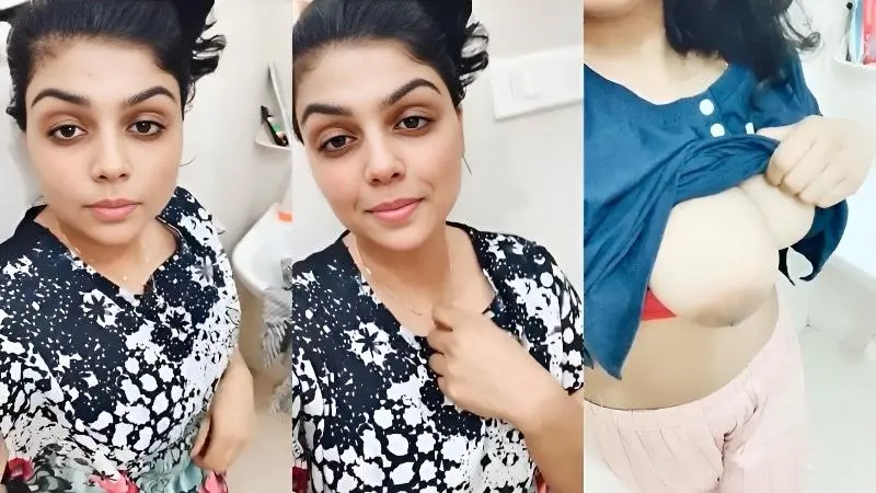 Beautiful malyalam gf strip and show her sexy boobs