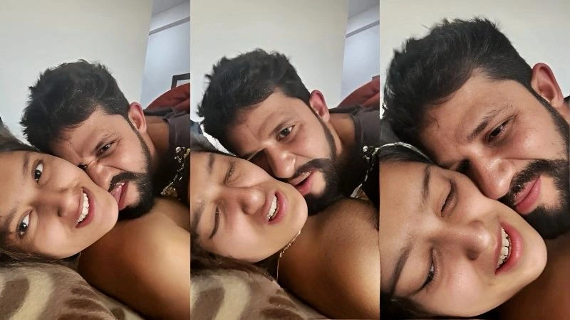 Desi village couple sexy romance in blanket