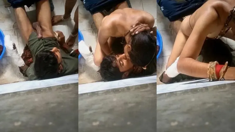 Village gf meet her bf in hospital washroom mms video