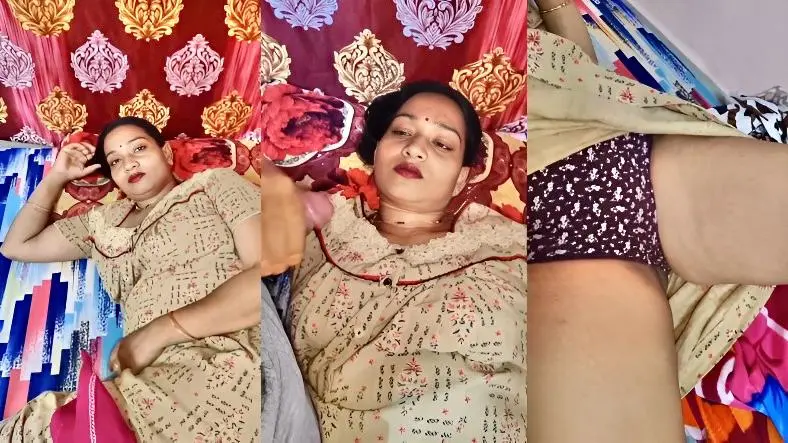 Desi bhabhi give a sexy blowjob to her devar